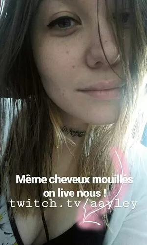 Aayley / French streamer nude photo #0080
