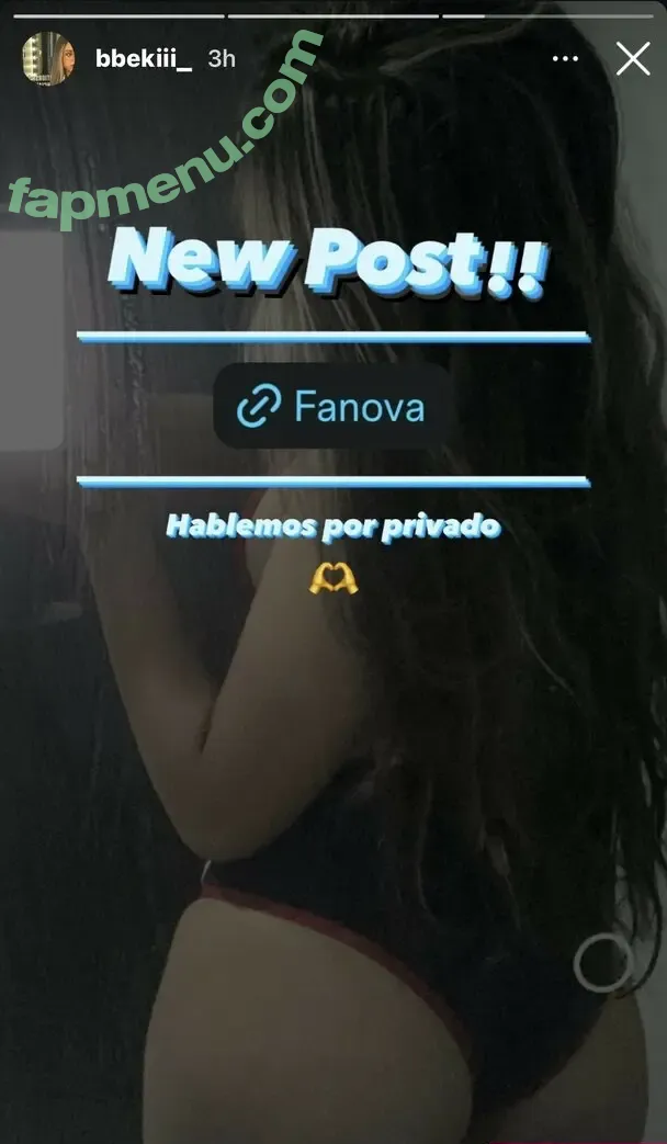 Bbekiii_ nude photo #0001 (Rebeca Valencia / kiieellyy)