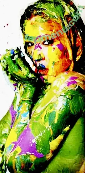 Body Painted Celebs. / bodypaintqueen nude photo #0056
