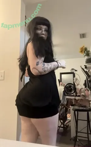 Bunnnibbi / Thicc Big Booty Goth / bunnibbi nude photo #0032