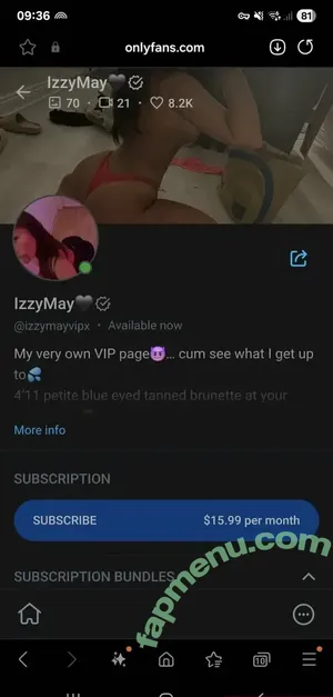 izzymayvipx / itsizzymania nude photo #0001