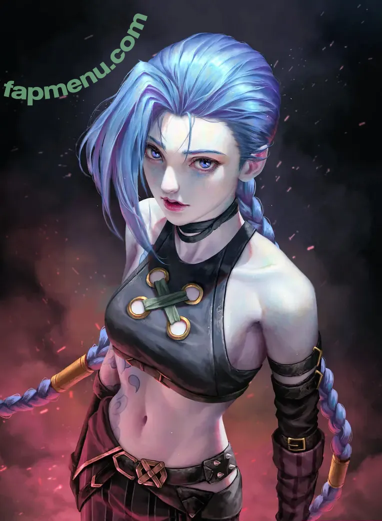 Jinx Cosplay Arcane nude photo #0001 (LeagueLegends / jinxedyumeria)