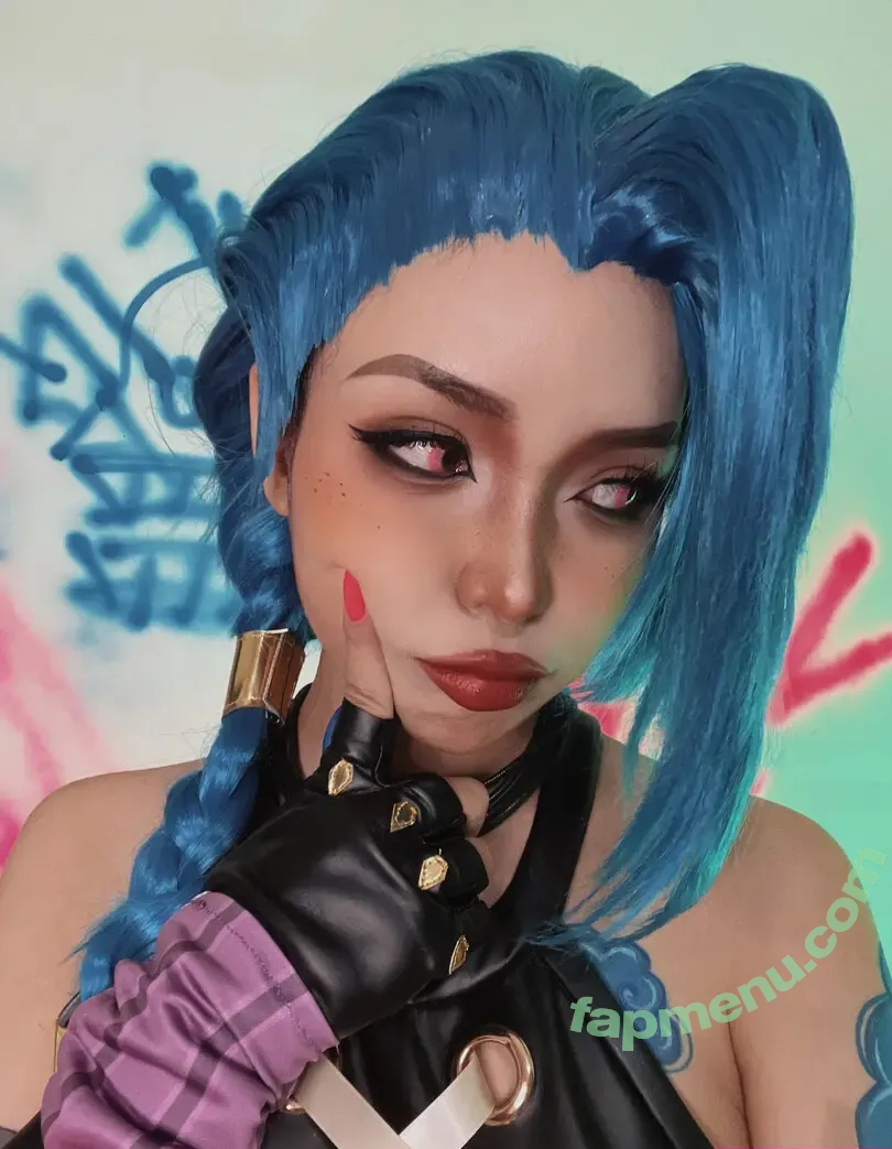 Jinx Cosplay Arcane nude photo #0066 (LeagueLegends / jinxedyumeria)