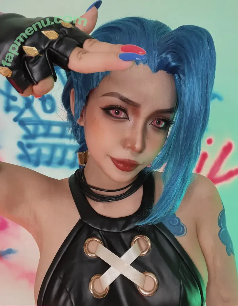 Jinx Cosplay Arcane nude photo #0067 (LeagueLegends / jinxedyumeria)