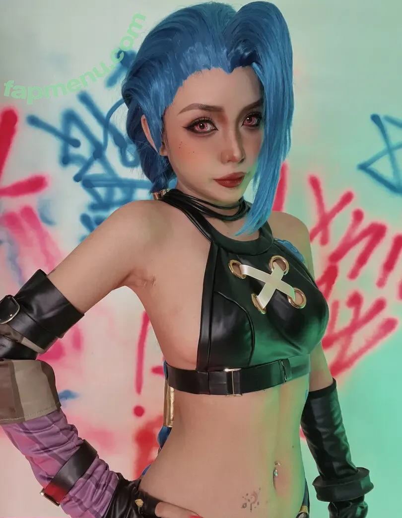 Jinx Cosplay Arcane nude photo #0069 (LeagueLegends / jinxedyumeria)