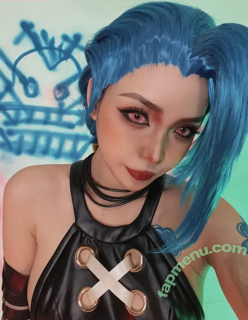 Jinx Cosplay Arcane nude photo #0070 (LeagueLegends / jinxedyumeria)