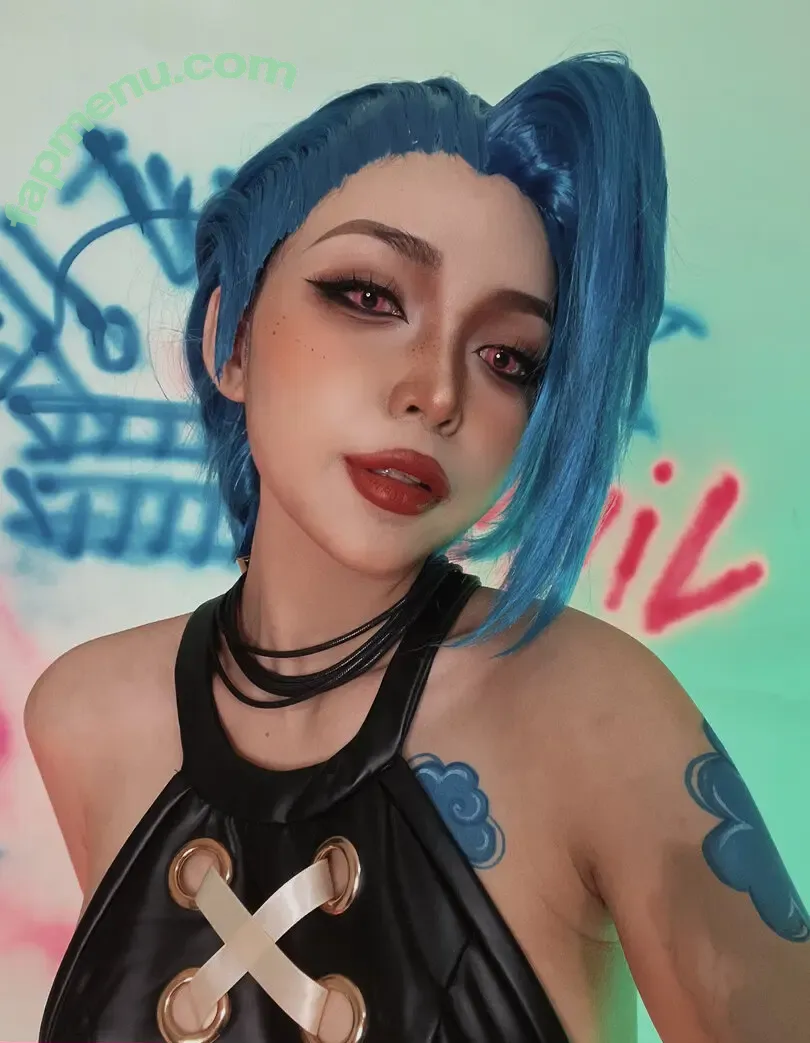 Jinx Cosplay Arcane nude photo #0071 (LeagueLegends / jinxedyumeria)