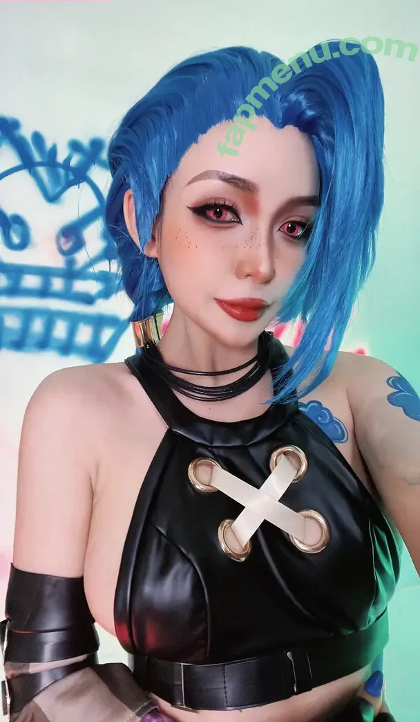 Jinx Cosplay Arcane nude photo #0072 (LeagueLegends / jinxedyumeria)