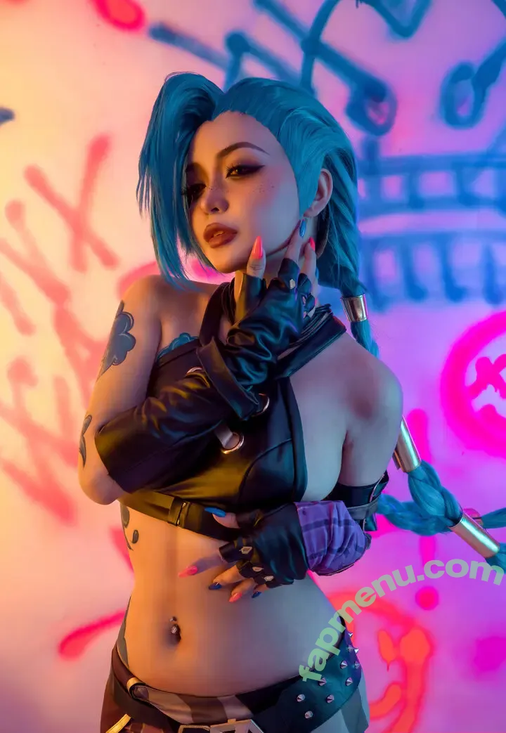 Jinx Cosplay Arcane nude photo #0075 (LeagueLegends / jinxedyumeria)