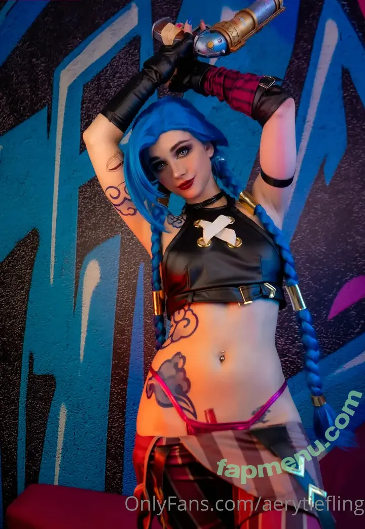Jinx Cosplay Arcane nude photo #0106 (LeagueLegends / jinxedyumeria)