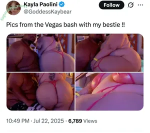 Kayla Paolini / kaybearcutie95 / kaybearcutie95_bbwofficial nude photo #0010