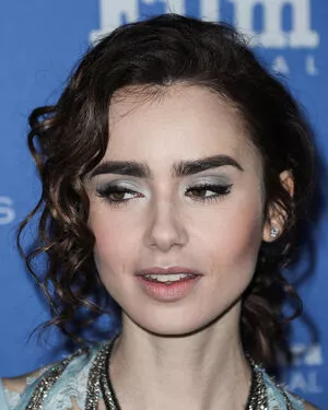 Lily Collins / lilyjcollins nude photo #0002