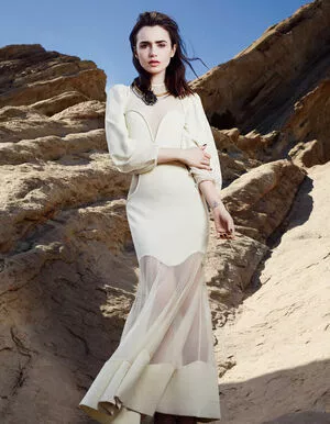 Lily Collins / lilyjcollins nude photo #0070