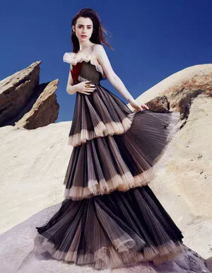 Lily Collins / lilyjcollins nude photo #0073