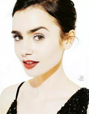 Lily Collins / lilyjcollins nude photo #0080