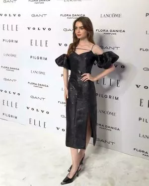 Lily Collins / lilyjcollins nude photo #0121