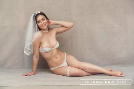 Lily Collins / lilyjcollins nude photo #0443