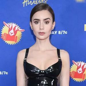 Lily Collins / lilyjcollins nude photo #0496