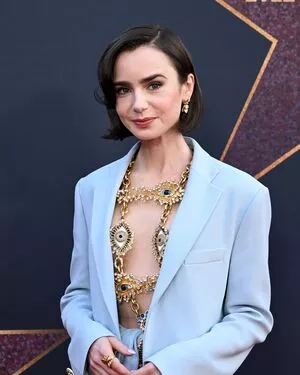 Lily Collins / lilyjcollins nude photo #0525