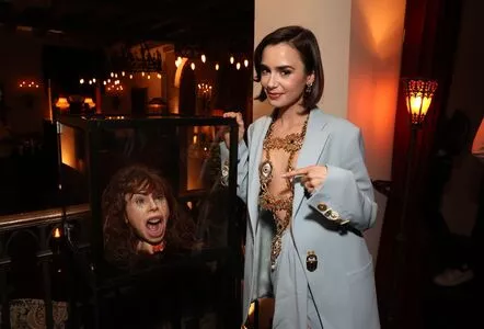 Lily Collins / lilyjcollins nude photo #0632