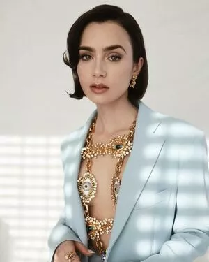 Lily Collins / lilyjcollins nude photo #0648