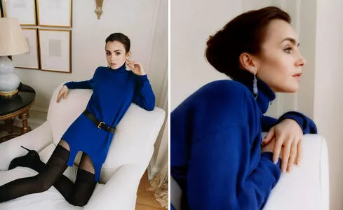 Lily Collins / lilyjcollins nude photo #0685