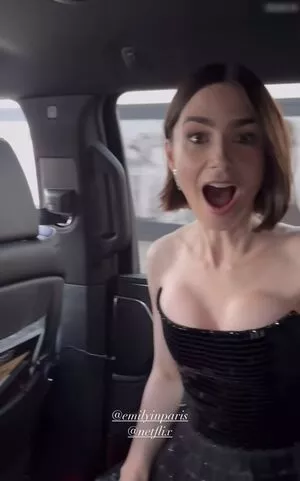 Lily Collins / lilyjcollins nude photo #0698