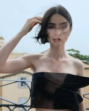 Lily Collins / lilyjcollins nude photo #0753