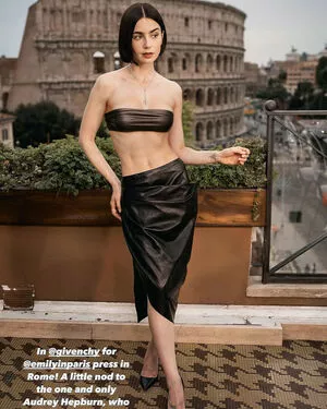Lily Collins / lilyjcollins nude photo #0760