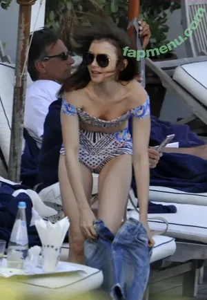 Lily Collins / lilyjcollins nude photo #1078