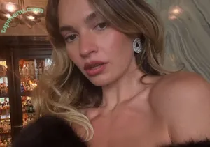 Lily James / lillyjames / lilyjamesofficial nude photo #1463