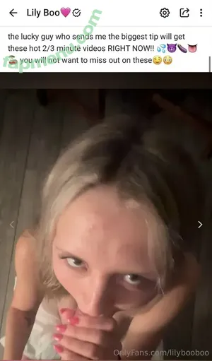 Lilybooboo / lily.boo.boo nude photo #0007