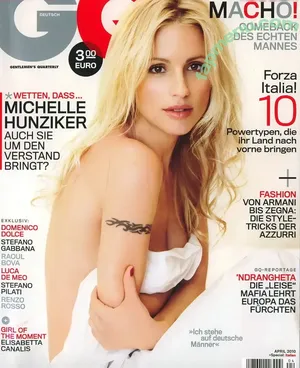 Michelle Hunziker / m_hunziker / therealhunzigram nude photo #0837