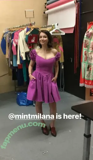 Milana Vayntrub / AT&T Girl / mintmilana nude photo #0841