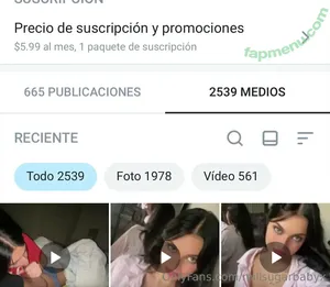 milisugarbabyx / milliesugarxx nude photo #0010