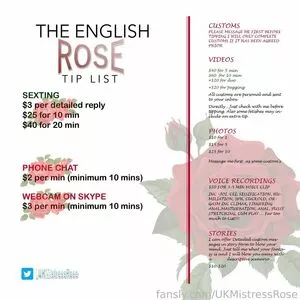 UKMistressRose / ajxclusiveofficial / theenglishrose3 nude photo #0140