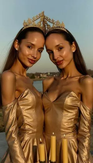 Adelalinka Twins / adelalinka / adelalinka_life / adelina_alinka nude photo #0629