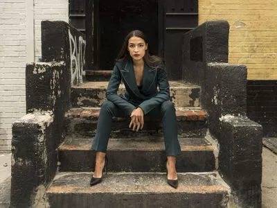 Alexandria Ocasio-Cortez / AOC nude photo #0017