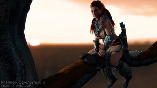 Alloy Horizon Zero Dawn / apone3d nude photo #0090