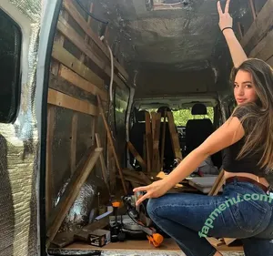 Ame in a van / ameinavan nude photo #0012