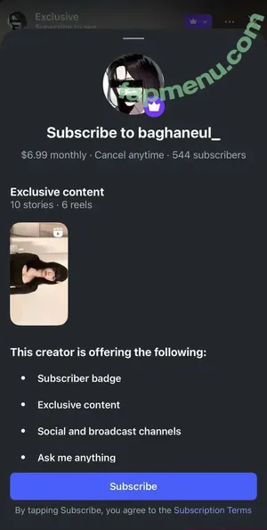 Baghaneul_ 눈을감자 / baghaneul / baghaneul_ / 박첨지 nude photo #0003