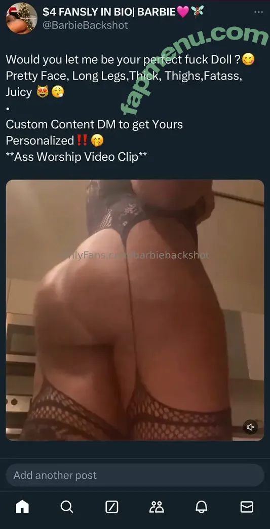 barbiebackshot nude photo #0001 (sukk_myswagg)