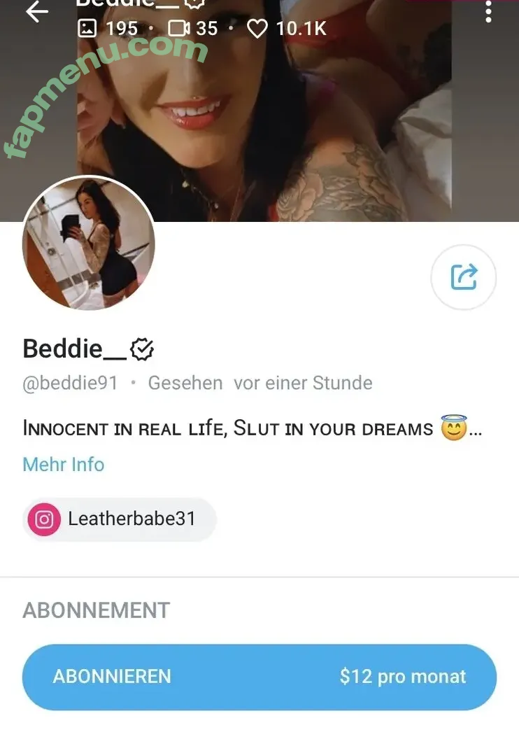 Beddie nude photo #0001 (beddie91 / leatherbabe31)
