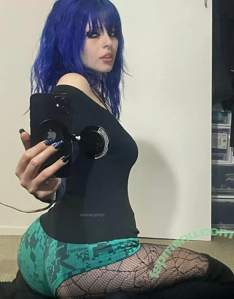 bluehairgothgrl nude photo #0042 (bluehairedgoth)