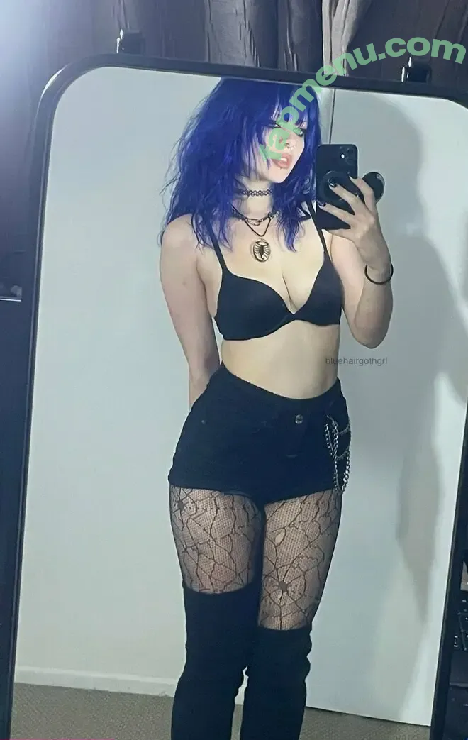 bluehairgothgrl nude photo #0066 (bluehairedgoth)