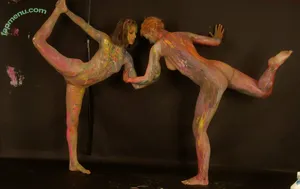 Body Painted Celebs. / bodypaintqueen nude photo #0144
