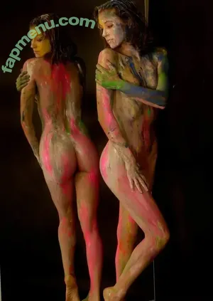 Body Painted Celebs. / bodypaintqueen nude photo #0151