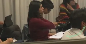 CANDID Boobs / bouncy / braless / cleavage / downblouse / jiggly nude photo #0033