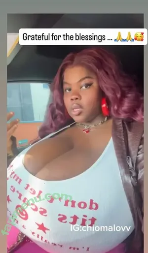 Chioma Lovv / chiomalovv nude photo #0703