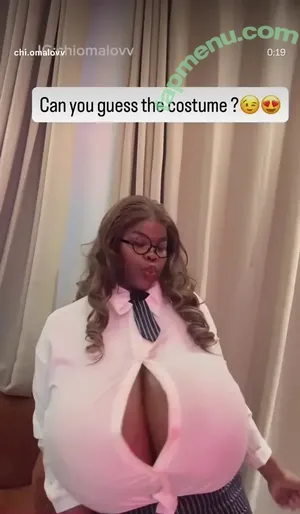 Chioma Lovv / chiomalovv nude photo #0717